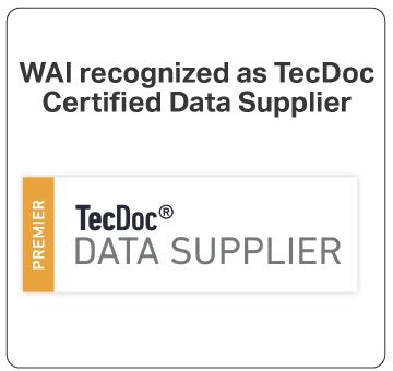 Certified TecDoc Supplier