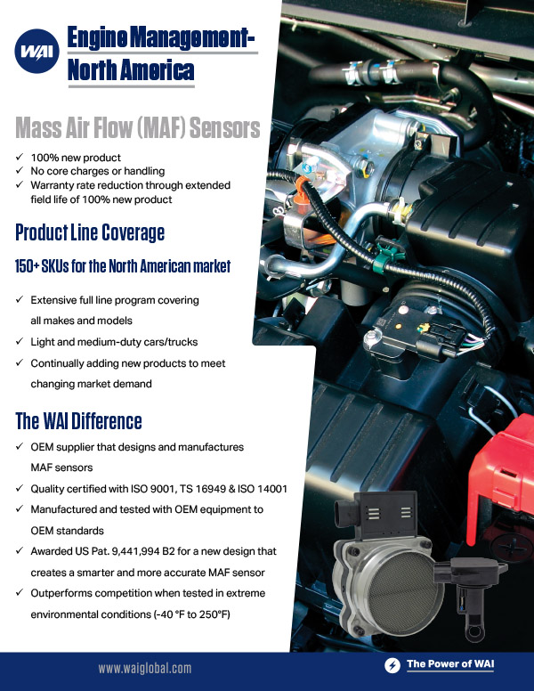 Mass Air Flow Sensors